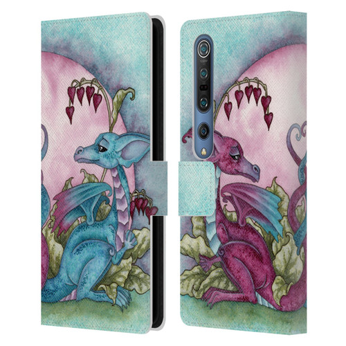 Amy Brown Folklore Love Dragons Leather Book Wallet Case Cover For Xiaomi Mi 10 5G / Mi 10 Pro 5G