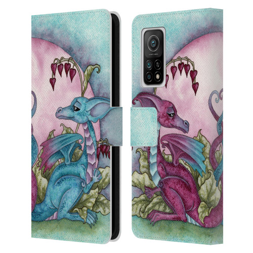 Amy Brown Folklore Love Dragons Leather Book Wallet Case Cover For Xiaomi Mi 10T 5G