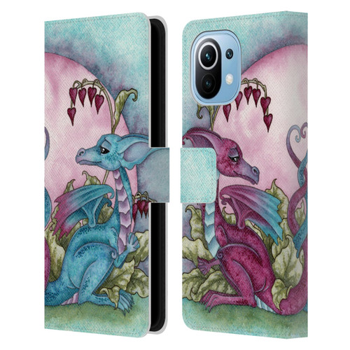Amy Brown Folklore Love Dragons Leather Book Wallet Case Cover For Xiaomi Mi 11
