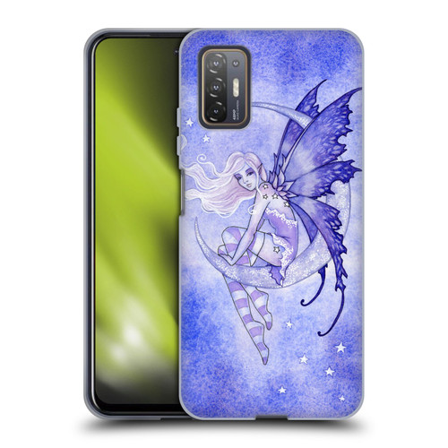 Amy Brown Elemental Fairies Moon Fairy Soft Gel Case for HTC Desire 21 Pro 5G
