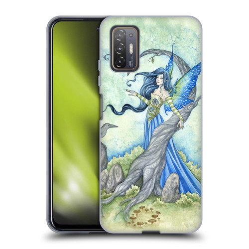 Amy Brown Elemental Fairies Night Fairy Soft Gel Case for HTC Desire 21 Pro 5G