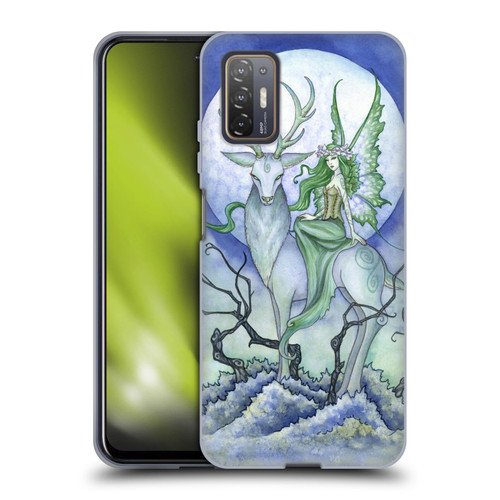 Amy Brown Elemental Fairies Midnight Fairy Soft Gel Case for HTC Desire 21 Pro 5G
