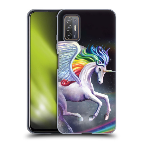 Rose Khan Unicorns Rainbow Dancer Soft Gel Case for HTC Desire 21 Pro 5G
