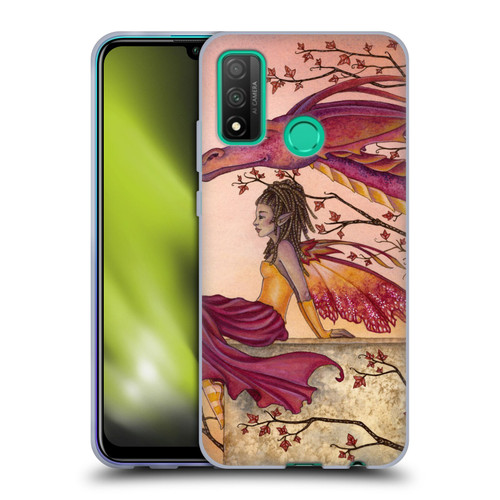 Amy Brown Elemental Fairies Greeting The Dawn Soft Gel Case for Huawei P Smart (2020)