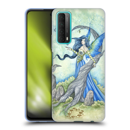Amy Brown Elemental Fairies Night Fairy Soft Gel Case for Huawei P Smart (2021)
