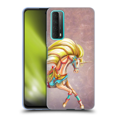 Rose Khan Unicorns Western Palomino Soft Gel Case for Huawei P Smart (2021)
