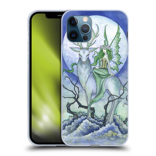 Amy Brown Elemental Fairies Midnight Fairy Soft Gel Case for Apple iPhone 12 / iPhone 12 Pro