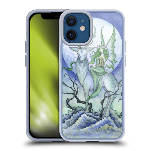 Amy Brown Elemental Fairies Midnight Fairy Soft Gel Case for Apple iPhone 12 Mini