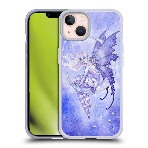 Amy Brown Elemental Fairies Moon Fairy Soft Gel Case for Apple iPhone 13