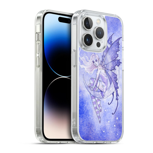 Amy Brown Elemental Series Moon Fairy Soft Gel Case for Apple iPhone 13 Pro & MagSafe