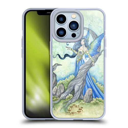 Amy Brown Elemental Fairies Night Fairy Soft Gel Case for Apple iPhone 13 Pro