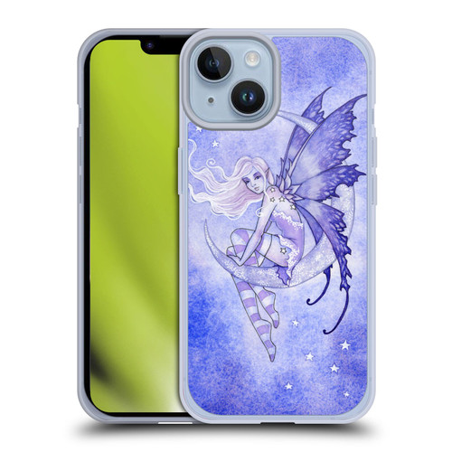 Amy Brown Elemental Fairies Moon Fairy Soft Gel Case for Apple iPhone 14