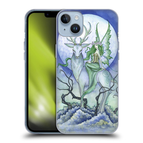 Amy Brown Elemental Fairies Midnight Fairy Soft Gel Case for Apple iPhone 14 Plus
