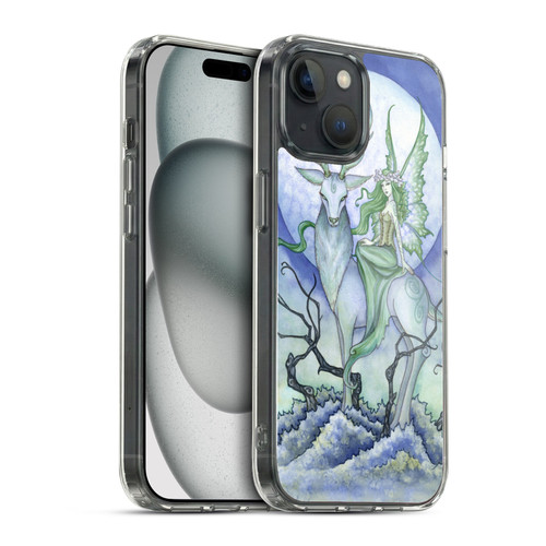 Amy Brown Elemental Series Midnight Fairy Soft Gel Case for Apple iPhone 15 & MagSafe