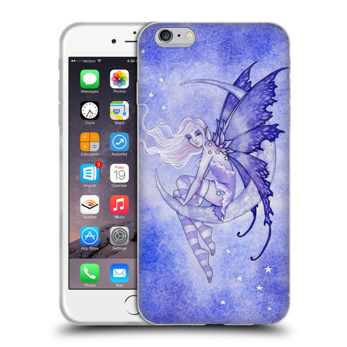 Amy Brown Elemental Fairies Moon Fairy Soft Gel Case for Apple iPhone 6 Plus / iPhone 6s Plus