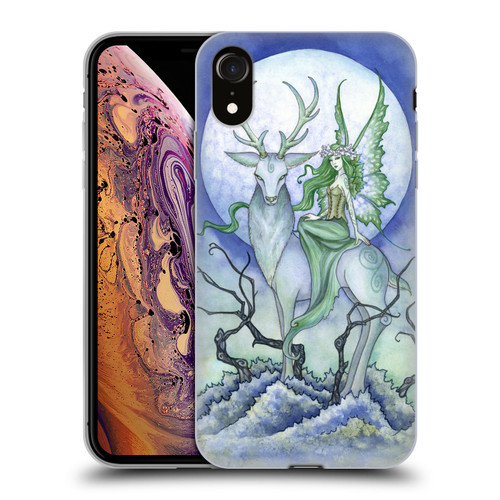 Amy Brown Elemental Fairies Midnight Fairy Soft Gel Case for Apple iPhone XR