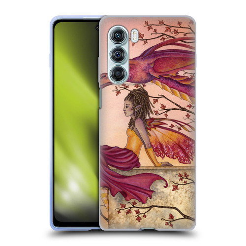Amy Brown Elemental Fairies Greeting The Dawn Soft Gel Case for Motorola Edge S30 / Moto G200 5G