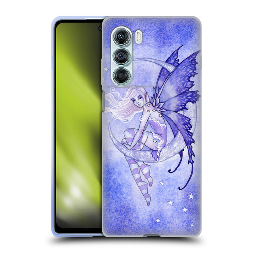 Amy Brown Elemental Fairies Moon Fairy Soft Gel Case for Motorola Edge S30 / Moto G200 5G