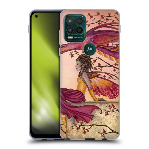 Amy Brown Elemental Fairies Greeting The Dawn Soft Gel Case for Motorola Moto G Stylus 5G 2021