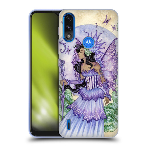 Amy Brown Elemental Fairies Spring Fairy Soft Gel Case for Motorola Moto E7 Power / Moto E7i Power