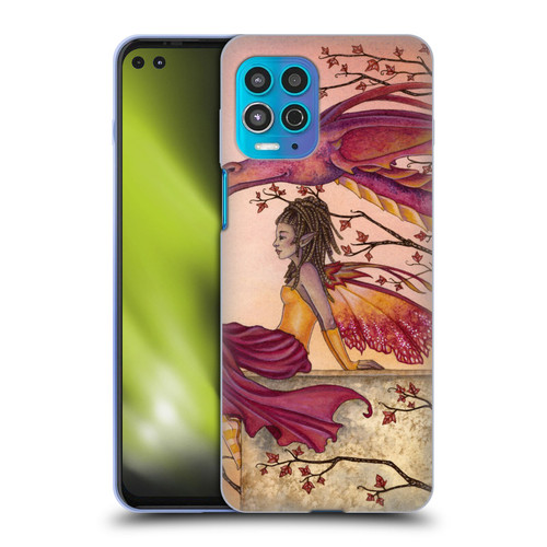 Amy Brown Elemental Fairies Greeting The Dawn Soft Gel Case for Motorola Moto G100
