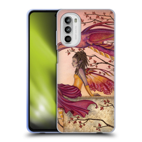 Amy Brown Elemental Fairies Greeting The Dawn Soft Gel Case for Motorola Moto G52