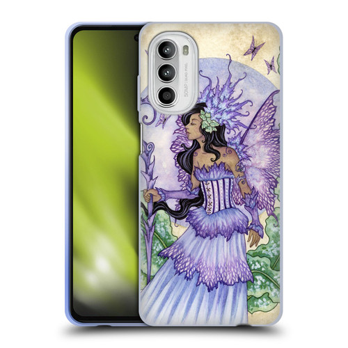 Amy Brown Elemental Fairies Spring Fairy Soft Gel Case for Motorola Moto G52