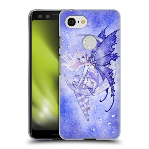 Amy Brown Elemental Fairies Moon Fairy Soft Gel Case for Google Pixel 3