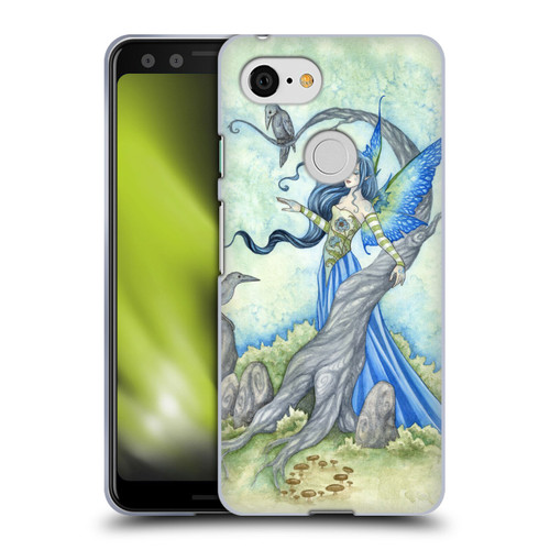 Amy Brown Elemental Fairies Night Fairy Soft Gel Case for Google Pixel 3