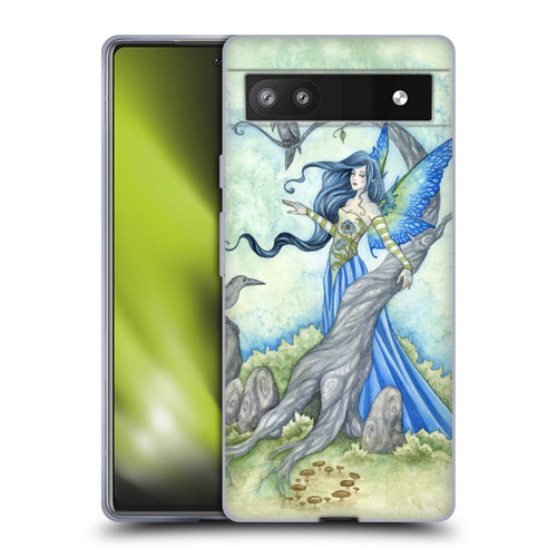 Amy Brown Elemental Fairies Night Fairy Soft Gel Case for Google Pixel 6a