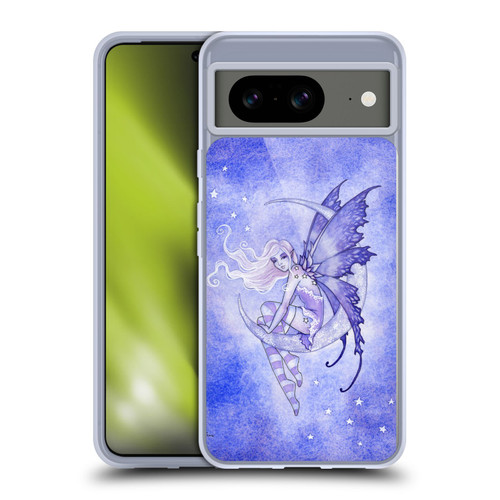 Amy Brown Elemental Fairies Moon Fairy Soft Gel Case for Google Pixel 8