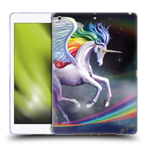 Rose Khan Unicorns Rainbow Dancer Soft Gel Case for Apple iPad 10.2 2019/2020/2021