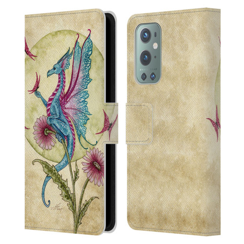 Amy Brown Mythical Butterfly Daydream Leather Book Wallet Case Cover For OnePlus 9