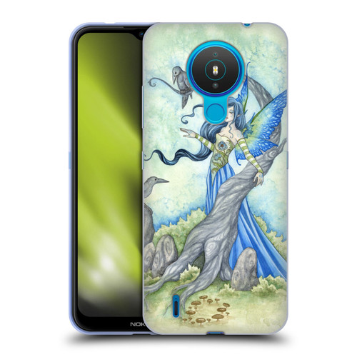 Amy Brown Elemental Fairies Night Fairy Soft Gel Case for Nokia 1.4
