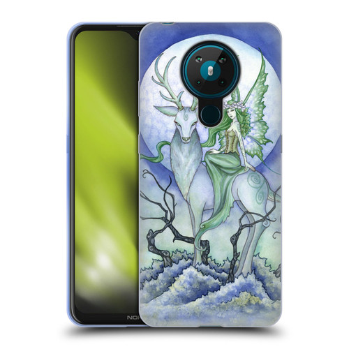 Amy Brown Elemental Fairies Midnight Fairy Soft Gel Case for Nokia 5.3