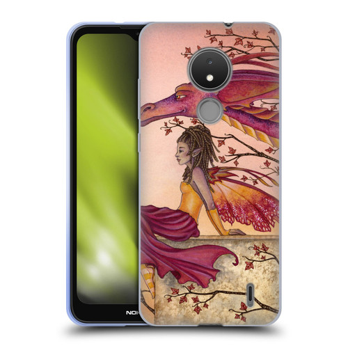 Amy Brown Elemental Fairies Greeting The Dawn Soft Gel Case for Nokia C21