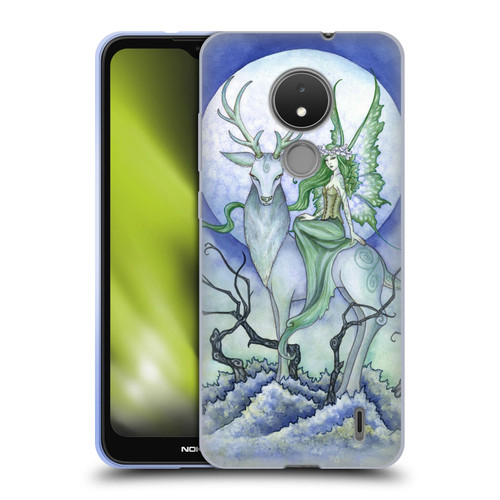 Amy Brown Elemental Fairies Midnight Fairy Soft Gel Case for Nokia C21