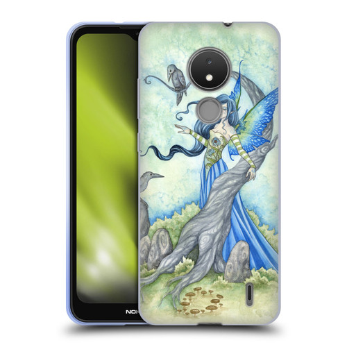 Amy Brown Elemental Fairies Night Fairy Soft Gel Case for Nokia C21