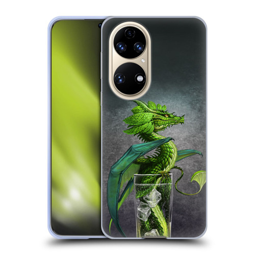 Stanley Morrison Dragons Green Mojito Drink Soft Gel Case for Huawei P50