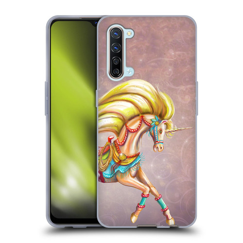 Rose Khan Unicorns Western Palomino Soft Gel Case for OPPO Find X2 Lite 5G