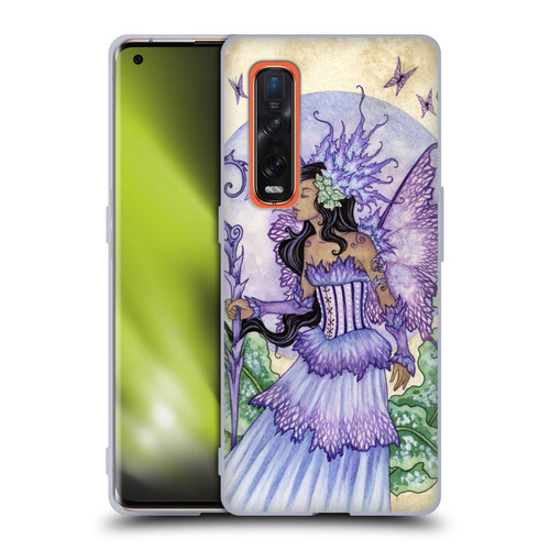 Amy Brown Elemental Fairies Spring Fairy Soft Gel Case for OPPO Find X2 Pro 5G