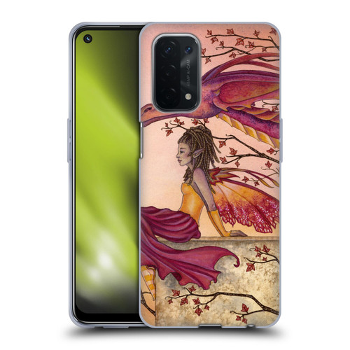 Amy Brown Elemental Fairies Greeting The Dawn Soft Gel Case for OPPO A54 5G