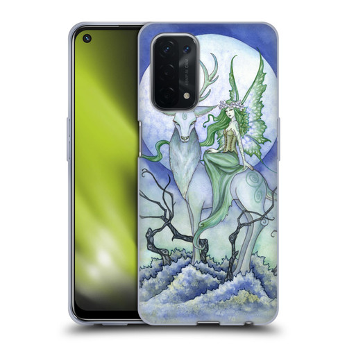 Amy Brown Elemental Fairies Midnight Fairy Soft Gel Case for OPPO A54 5G