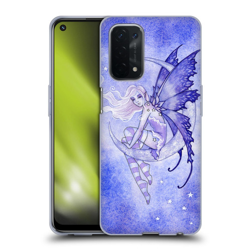 Amy Brown Elemental Fairies Moon Fairy Soft Gel Case for OPPO A54 5G