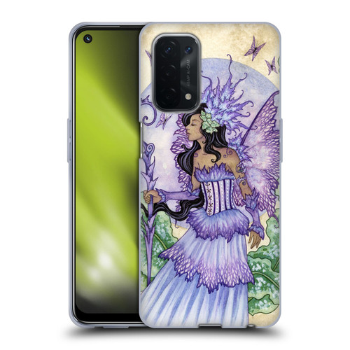 Amy Brown Elemental Fairies Spring Fairy Soft Gel Case for OPPO A54 5G