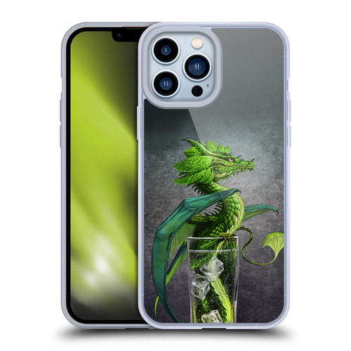 Stanley Morrison Dragons Green Mojito Drink Soft Gel Case for Apple iPhone 13 Pro Max