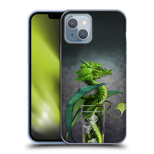Stanley Morrison Dragons Green Mojito Drink Soft Gel Case for Apple iPhone 14