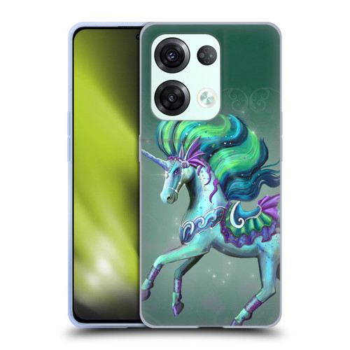 Rose Khan Unicorns Sea Green Soft Gel Case for OPPO Reno8 Pro