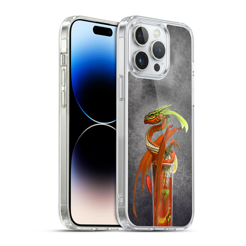 Stanley Morrison Dragons Red Tomato Bloody Mary Soft Gel Case for Apple iPhone 14 Pro Max & MagSafe