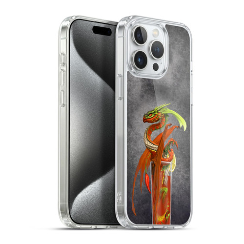 Stanley Morrison Dragons Red Tomato Bloody Mary Soft Gel Case for Apple iPhone 15 Pro Max & MagSafe